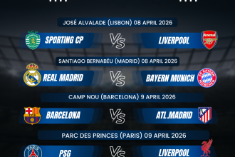 jadwal ucl 2026 perempat final liga champions