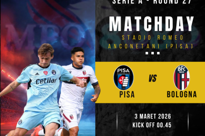 Pisa vs Bologna Serie A 2026