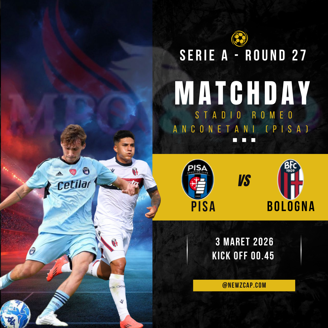 Pisa vs Bologna Serie A 2026