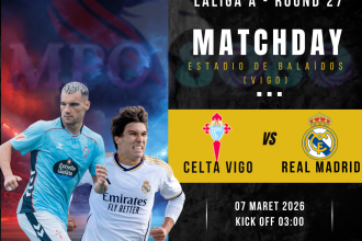 Prediksi Celta Vigo vs Real Madrid LaLiga pekan 27