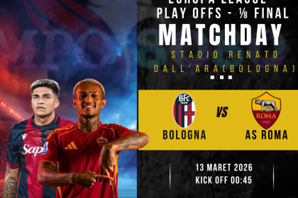 prediksi bologna vs roma 13 maret 2026 europa league
