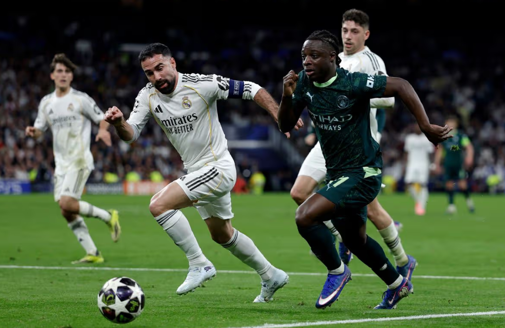 real madrid vs manchester city liga champions 18 maret