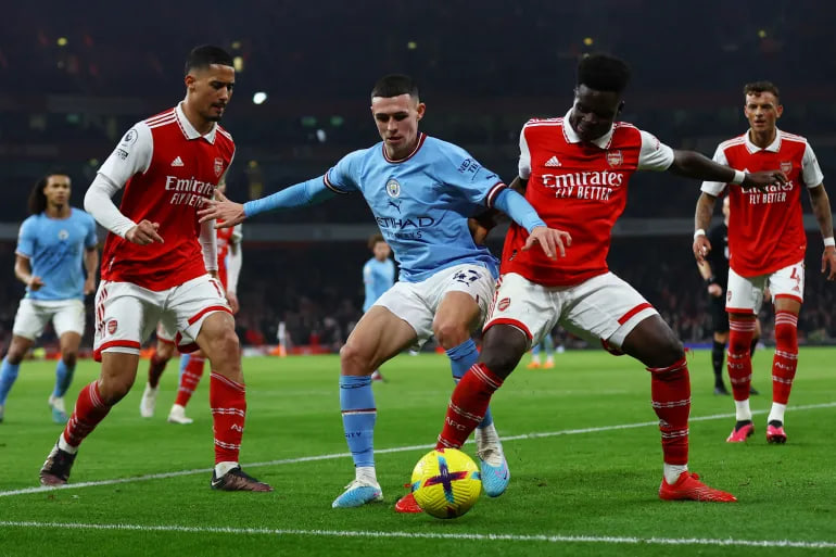 Arsenal vs Man City 22 Maret 2026