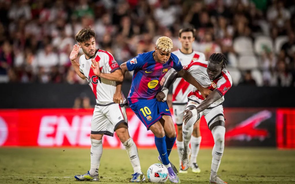 Barcelona vs Rayo Vallecano 22 Maret 2026 prediksi skor susunan pemain La Liga